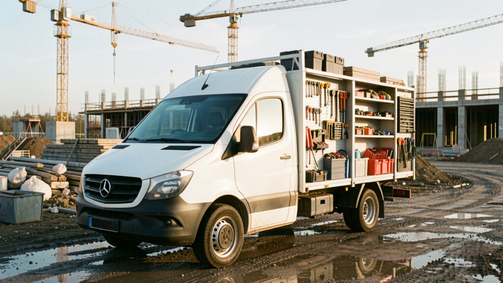 LOA transport : louer un véhicule utilitaire avec option d’achat pour vos chantiers