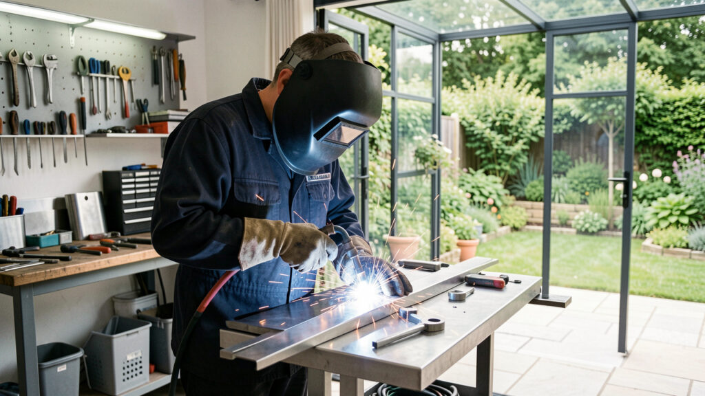 Poste TIG : réparer et fabriquer des éléments métalliques pour vos aménagements extérieurs