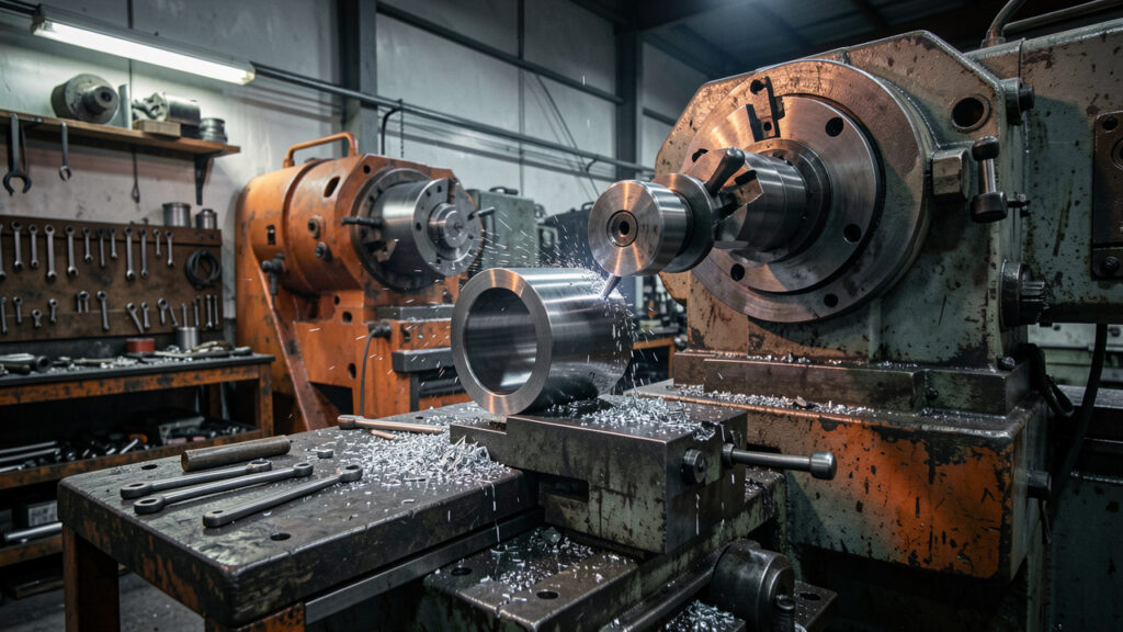 Tour à métaux : fabriquer et réparer les pièces qui fiabilisent vos équipements de chantier